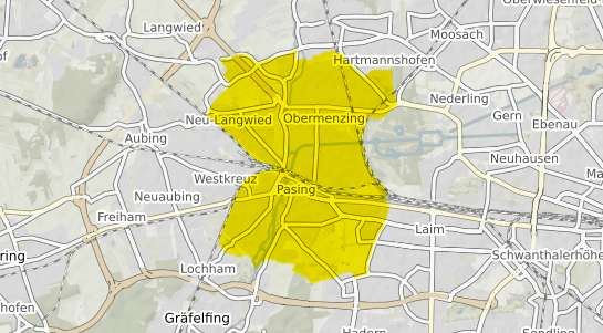 Immobilienpreisekarte München Pasing Obermenzing